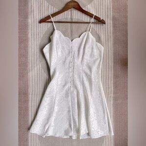 Victoria's Secret Vintage Gold Label Satin Slip Dress